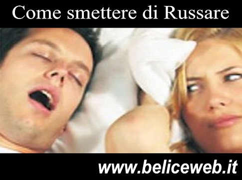 Come smettere di Russare: Rimedi naturali per non Russare