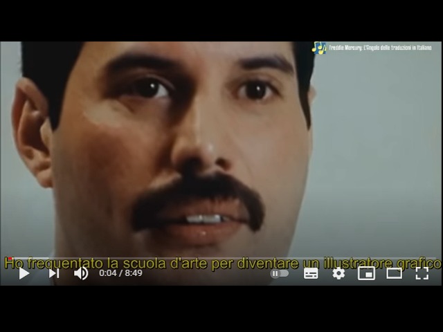 Freddie Mercury - Intervista 'A kind of magic'